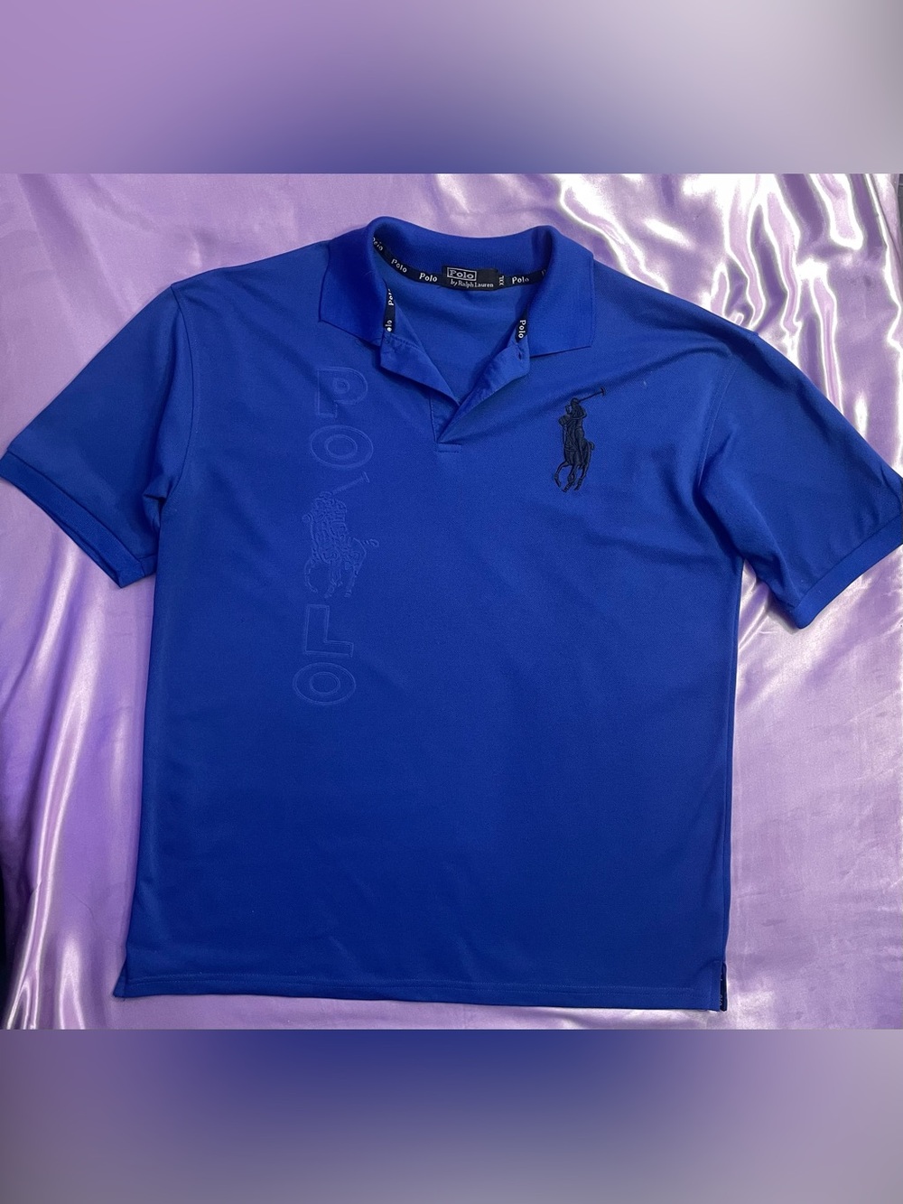 Y2K Polo by Ralph Lauren Chief Keef polo shirt big pony logo